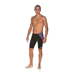 Arena Water Jammer -Speedos Shop 001383 black purple black front l 1
