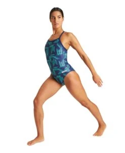 Arena Puzzled Light Drop Back -Speedos Shop 004639 660 w puzzled light drop back one piece 003 o