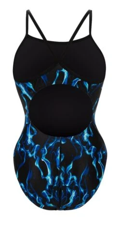 Dolfin Women's Print V-Back One Piece -Speedos Shop 0100 b13d back