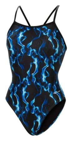 Dolfin Women's Print V-Back One Piece
