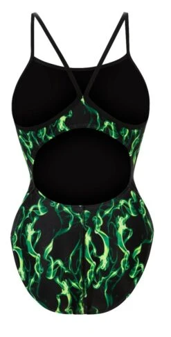 Dolfin Women's Print V-Back One Piece -Speedos Shop 0100 b23d back