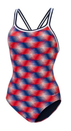 Dolfin Women's Print DBX Back One Piece 21 Dolfin Women's Print DBX Back One Piece -Speedos Shop 0231 b57d front 4
