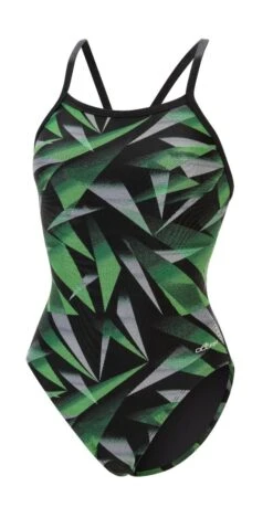 Dolfin Women's Print V2 Back One Piece 15 Dolfin Women's Print V2 Back One Piece -Speedos Shop 0531 a33d front