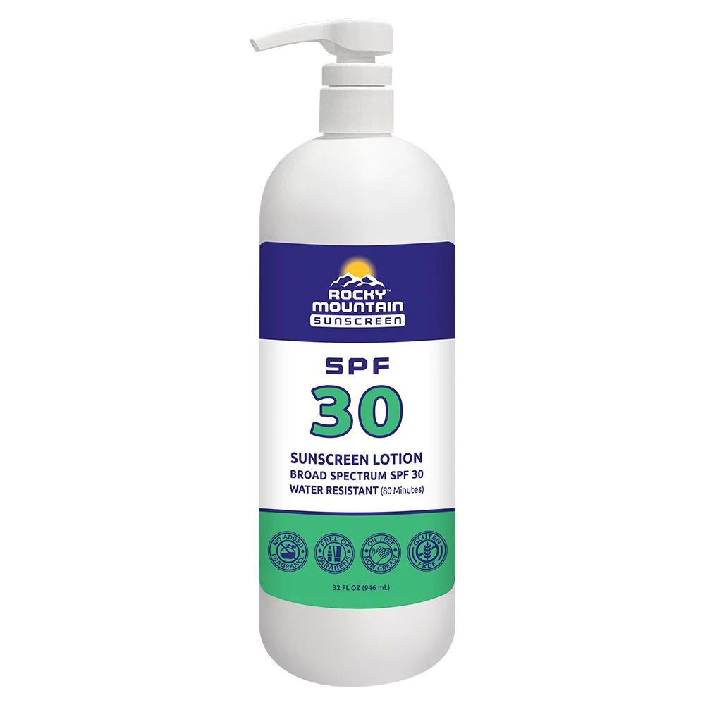 Rocky Mountain Pump 32oz Sunscreen SPF 30 1 Rocky Mountain Pump 32oz Sunscreen SPF 30