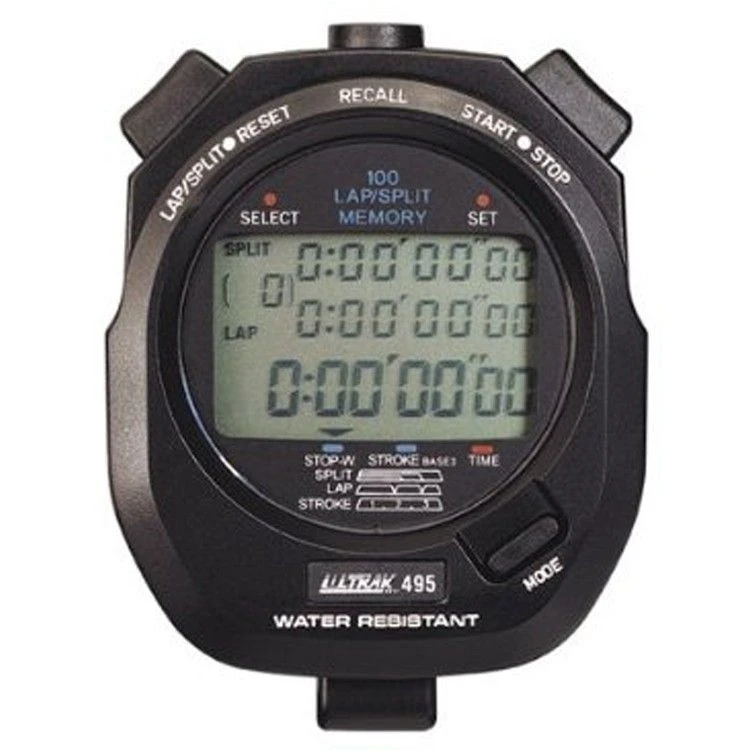 Ultrak 495-100 Lap Memory Stopwatch 1 Ultrak 495-100 Lap Memory Stopwatch