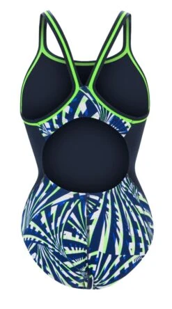 Dolfin Women's Print Color Block DBX Back One Piece -Speedos Shop 5m00 b38d back
