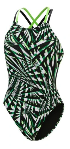 Dolfin Women's Print Atomic Double X Back -Speedos Shop 6a00 b58d front