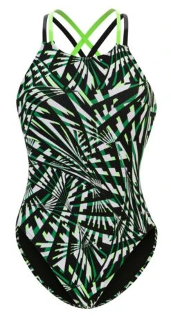 Dolfin Women's Print Atomic Double X Back -Speedos Shop 6a00 b58d front2