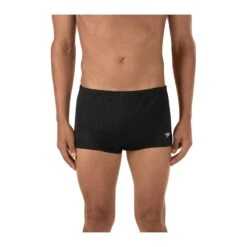 Speedo Male Polymesh Training Swimsuit 6 Speedo Male Polymesh Training Swimsuit -Speedos Shop 705896 black front