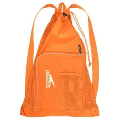 Speedo Deluxe Ventilator Mesh Bag -Speedos Shop 7520118 bright marigold 1 1