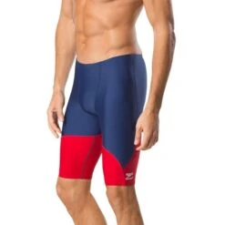 Speedo Spark Splice Jammer 17 Speedo Spark Splice Jammer -Speedos Shop 7705914 0014 navy red front 1