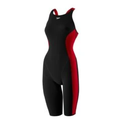 Speedo PowerPlus Kneeskin -Speedos Shop 8191441 black red front