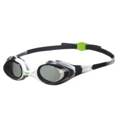 Arena Spider Jr. Goggle -Speedos Shop 92338 black white clear side