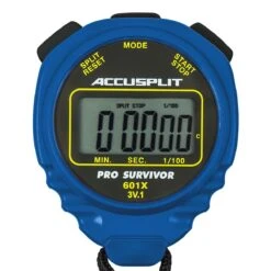 Accusplit Pro Survivor A601X Stopwatch -Speedos Shop a601x front blue 3