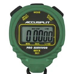 Accusplit Pro Survivor A601X Stopwatch -Speedos Shop a601x front green 3