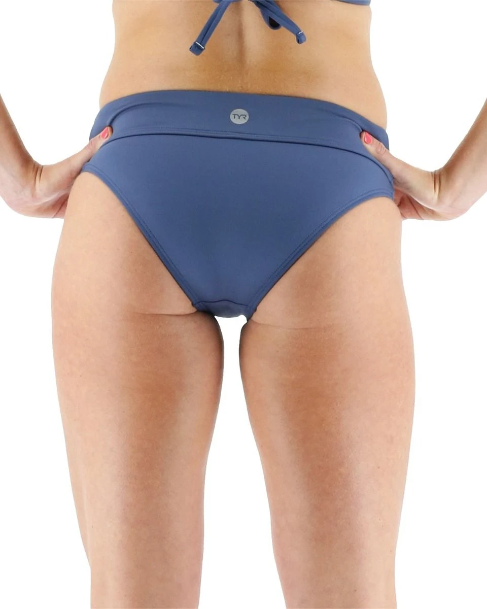 TYR Solid Riva Classic Bikini Bottom 2 TYR Solid Riva Classic Bikini Bottom - Image 2