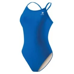 TYR Durafast Solid Diamondfit Swimsuit 5 TYR Durafast Solid Diamondfit Swimsuit -Speedos Shop ddrf7 royal