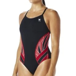 TYR Phoenix Splice Diamondfit 23 TYR Phoenix Splice Diamondfit -Speedos Shop dpx7 black red front r