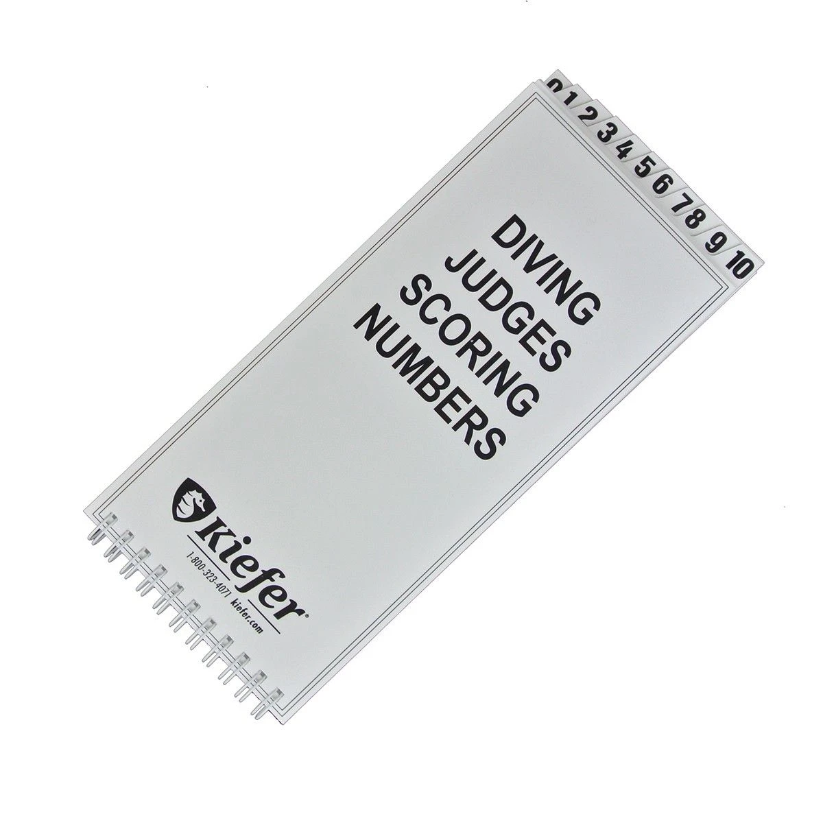 Kiefer Diving Judges Score Card 2 Kiefer Diving Judges Score Card - Image 2