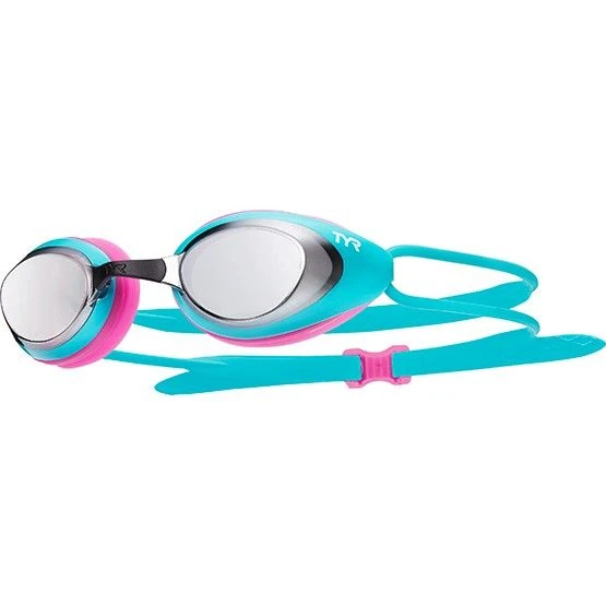 TYR Black Hawk Racing Femme Mirrored Goggle 2 TYR Black Hawk Racing Femme Mirrored Goggle - Image 2