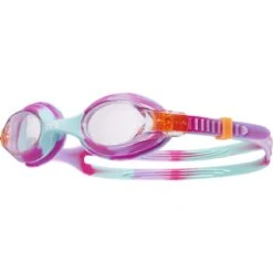 TYR Kid's Swimple Tie Dye Goggle -Speedos Shop lgswtd clear pink mint