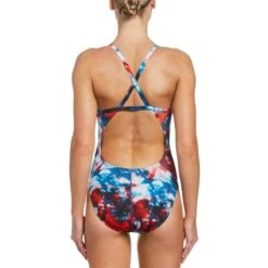 Nike Hydrastrong Tie Dye Crossback One Piece -Speedos Shop nessb006 933 alt1