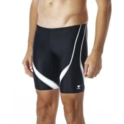 TYR Alliance Splice Jammer 18 TYR Alliance Splice Jammer -Speedos Shop sali black white front r