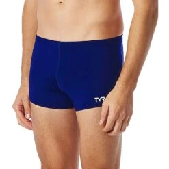 TYR Men's Solid Square Leg 6 TYR Men's Solid Square Leg -Speedos Shop ssqu1a 425 alt05 1
