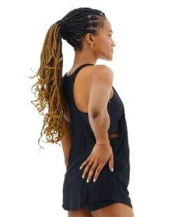 TYR Solid Madison 2 In 1 Tank -Speedos Shop tmaso7a solid madison 2in1 tank black 2 4