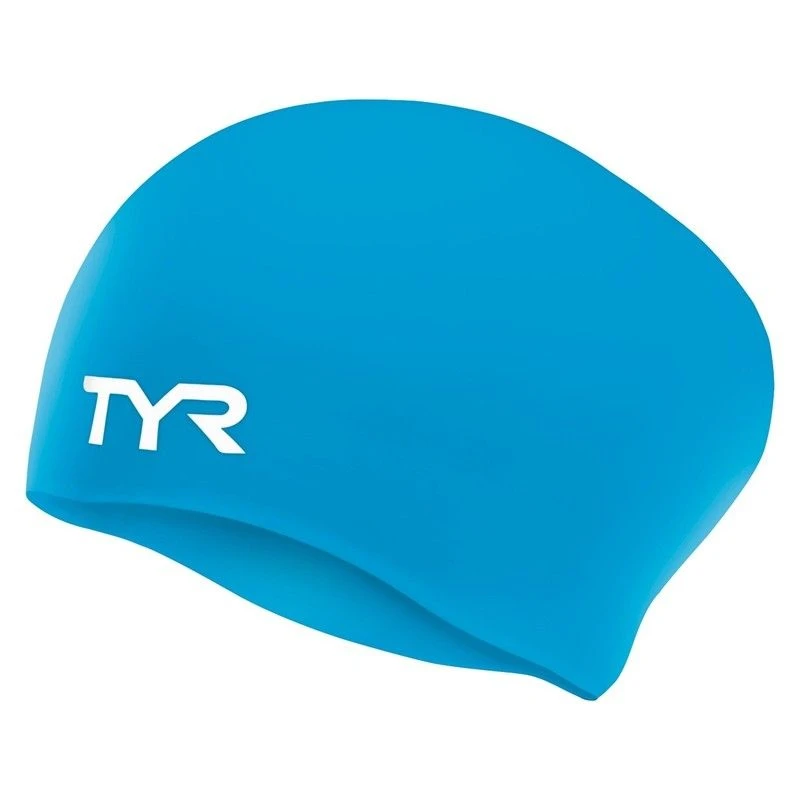 TYR Long Hair Wrinkle-free Swim Cap 2 TYR Long Hair Wrinkle-free Swim Cap - Image 2
