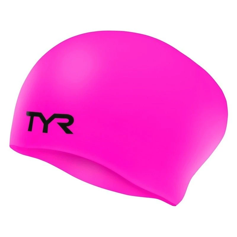 TYR Long Hair Wrinkle-free Swim Cap 3 TYR Long Hair Wrinkle-free Swim Cap - Image 3