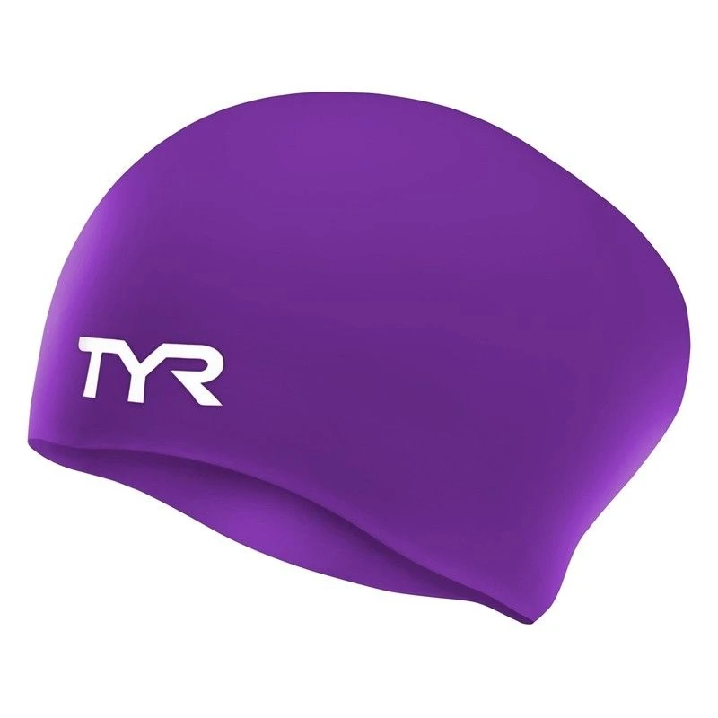 TYR Long Hair Wrinkle-free Swim Cap 5 TYR Long Hair Wrinkle-free Swim Cap - Image 5