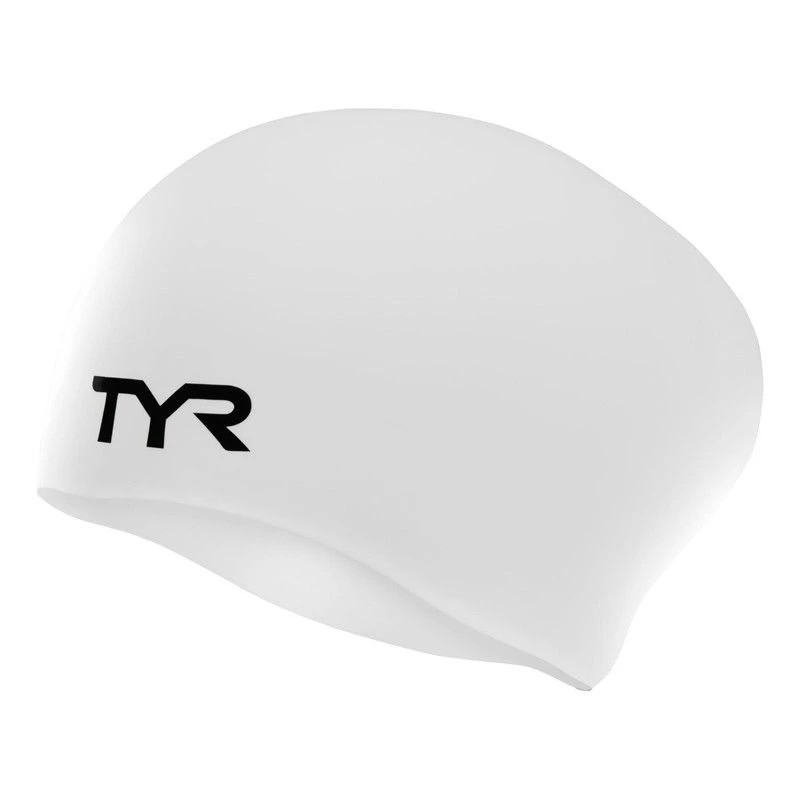 TYR Long Hair Wrinkle-free Swim Cap 6 TYR Long Hair Wrinkle-free Swim Cap - Image 6